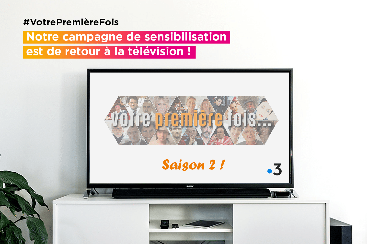 « Votre première fois » une seconde saison programmée sur France 3 ! Fondation Alzheimer « Votre première fois » une seconde saison programmée sur France 3 ! Fondation Alzheimer