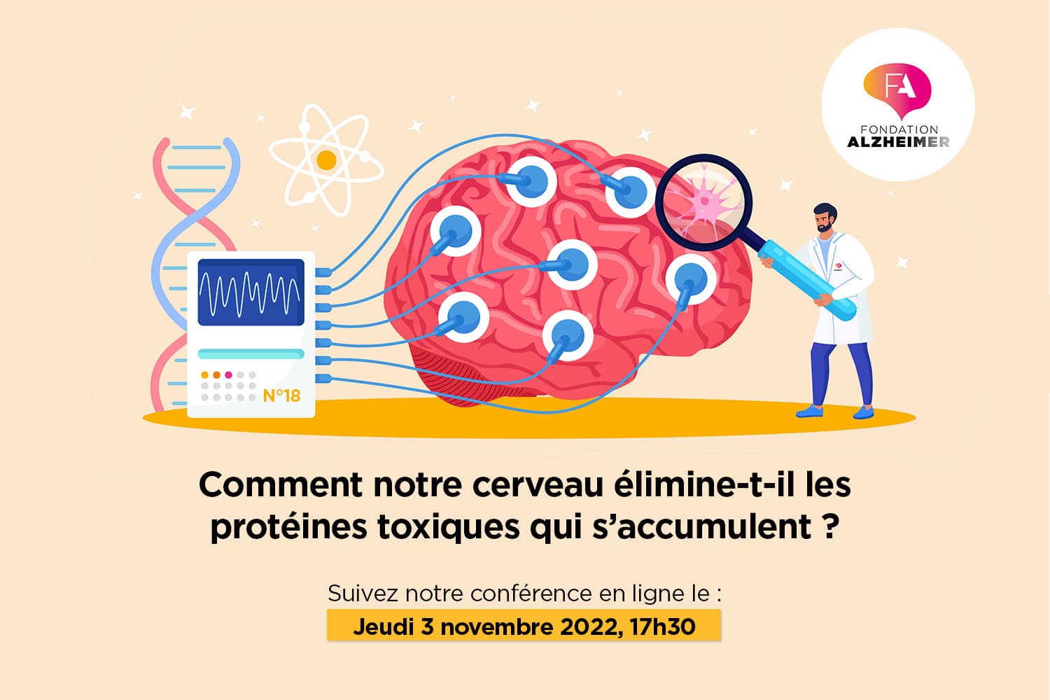 Conférence : cerveau & maladie d'Alzheimer - Fondation Alzheimer